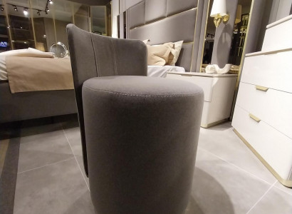 Round stool design wood furniture luxury living room design footstool